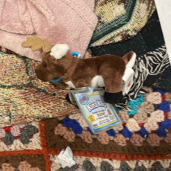 Ganz Webkinz Kinz Klip Clip Reindeer Holiday Mini Plush Stuffed New w/Tag Code - Picture 1 of 6